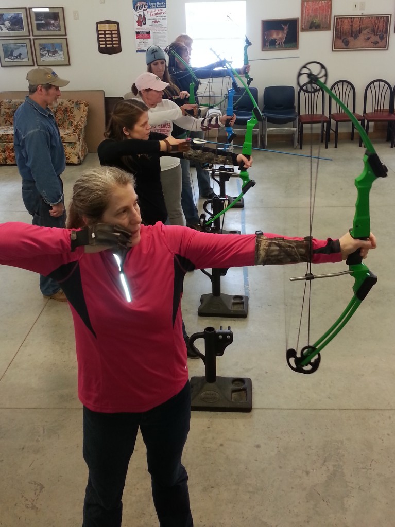 Intro to Archery for Women “a terrific time!” Heritage Shooting